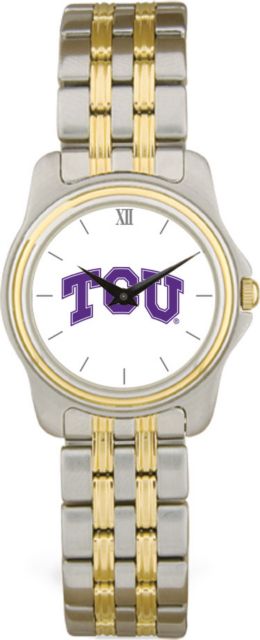 CSI Women's Two Tone Wristwatch  With Colored Medallion - ONLINE ONLY