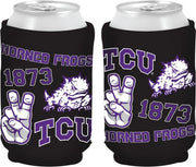 Texas Christian University Horned Frogs Can Coozie