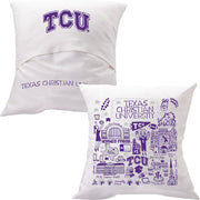 Texas Christian University 18'' x 18'' Pillow