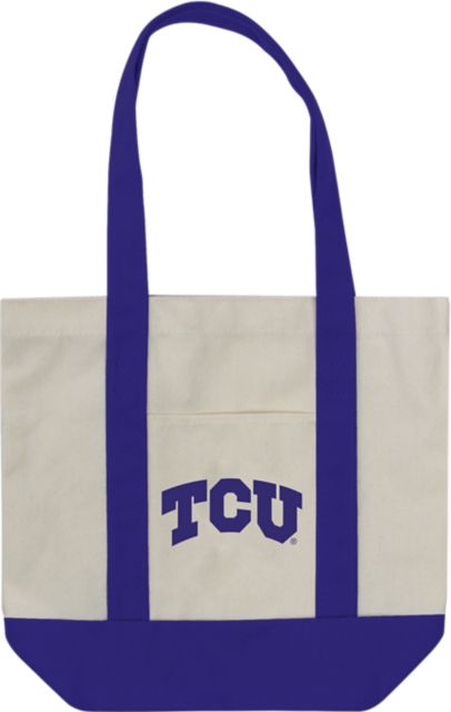 Texas Christian University Mini Cotton Tote Bag
