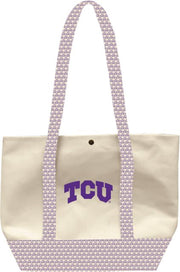 Texas Christian University Heavyweight Snap Tote Bag