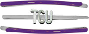 Texas Christian University Hair Clips