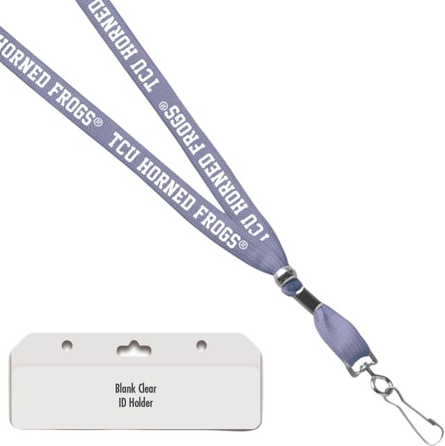 Texas Christian University Card Dispenser Lanyard