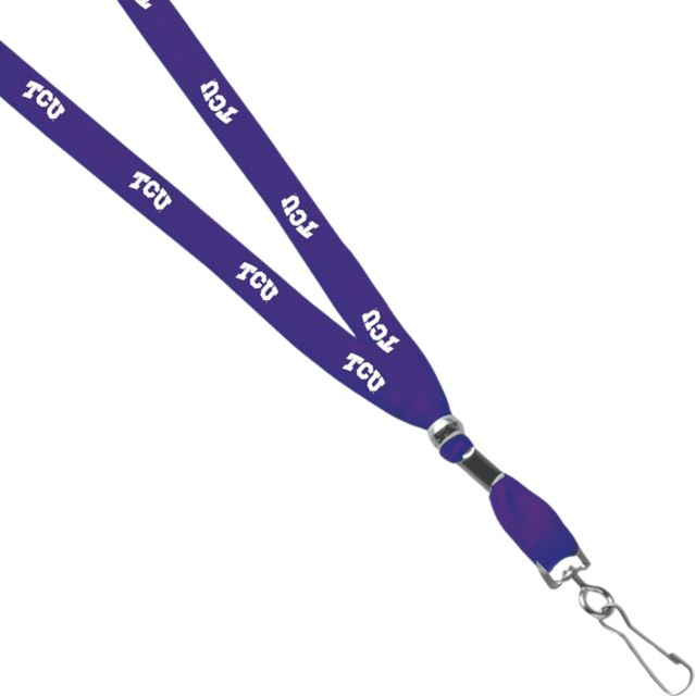 Texas Christian University Lanyard with Swivel Hook