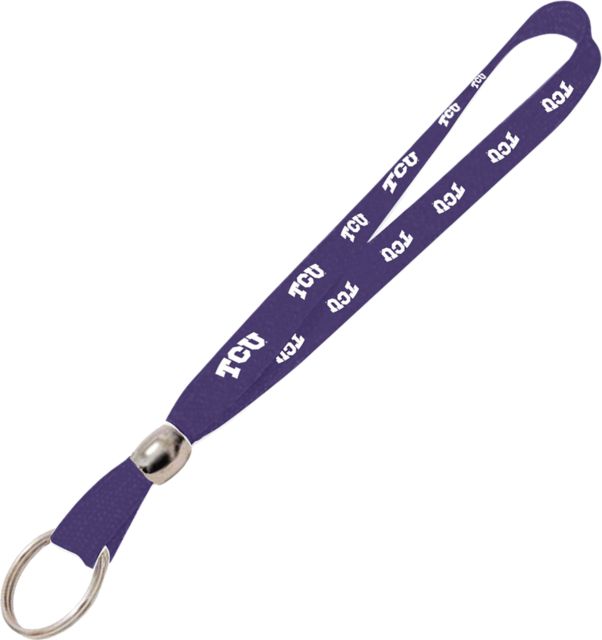 Texas Christian University 3/8'' Keystap