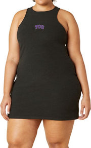 Texas Christian University Beyond Yoga Under Lock and Key Dress - Plus Size