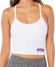Texas Christian University Beyond Yoga Spacedye Slim Cropped Tank