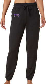 Texas Christian University Beyond Yoga Cozy Fleece Weekender Pant