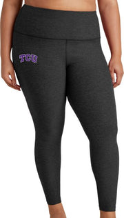 Texas Christian University Beyond Yoga High Waisted Midi Legging Plus Size