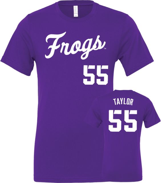 TCU Baseball T-Shirt Brayden Taylor - 55 - ONLINE ONLY
