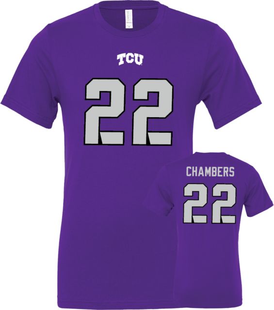 TCU Football T-Shirt Chambers - 22 - ONLINE ONLY