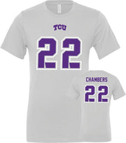 TCU Football T-Shirt Chambers - 22 - ONLINE ONLY