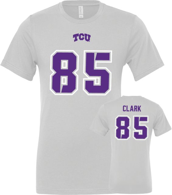 TCU Football T-Shirt Clark - 85 - ONLINE ONLY