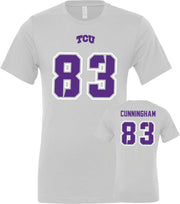 TCU Football T-Shirt Cunningham - 83 - ONLINE ONLY