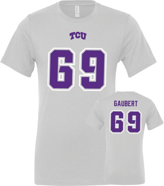 TCU Football T-Shirt Gaubert - 69 - ONLINE ONLY