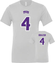 TCU Football T-Shirt Obiazor - 4 - ONLINE ONLY