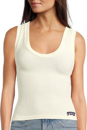 TCU Free People Womens Clean Slate Tank Arched TCU