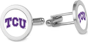 CSI Silver Cufflinks (Gift Boxed) With Colored Medallion - ONLINE ONLY