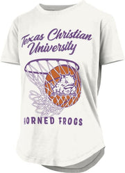 Texas Christian University Horned Frogs Basketball Women's Short Sleeve T-Shirt