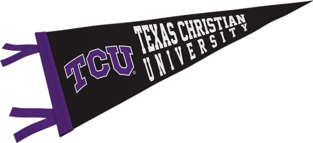 Texas Christian University 12'' x 30'' Pennant