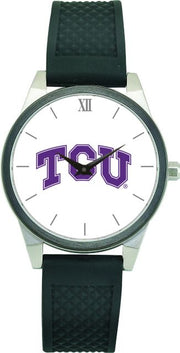 CSI Women's Wristwatch (Gift Boxed) With Black Silicone Strap And Color Medallion. - ONLINE ONLY
