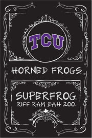 Texas Christian University Garden Flag