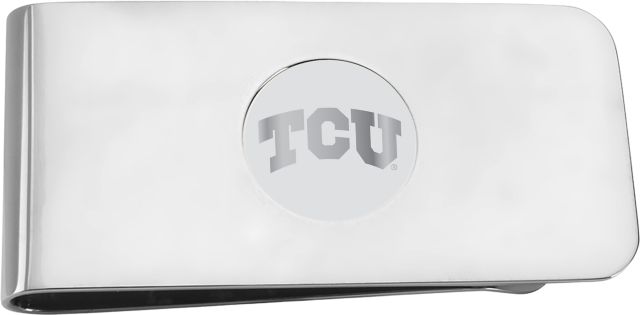 Texas Christian University Money Clip