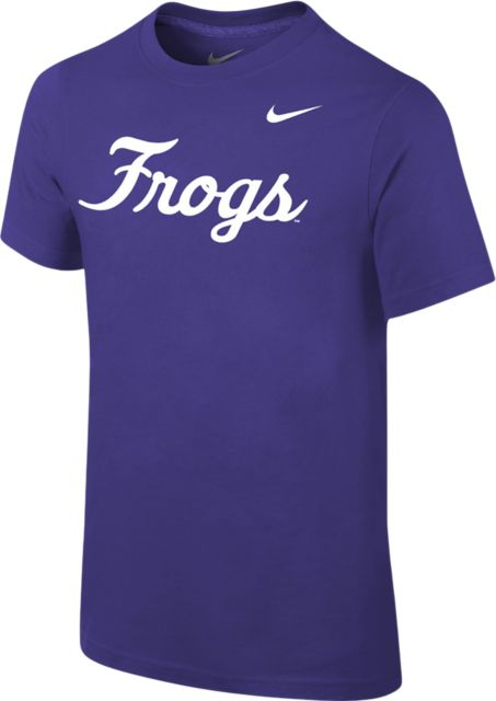 Texas Christian University Youth Core Cotton Short Sleeve Tee