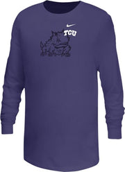 Texas Christian University Horned Frogs Youth Long Sleeve T-Shirt