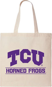 Texas Christian University 15 x 16 Canvas Tote Bag