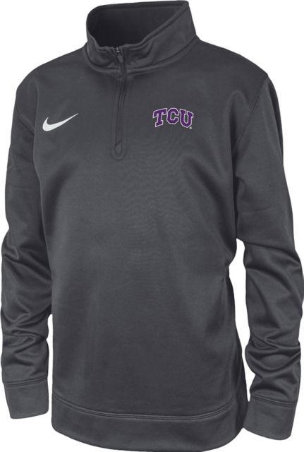 Texas Christian University Horned Frogs Youth Boys' 1/4 Zip Pullover