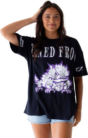 Texas Christian University Women's Banded T-Shirt