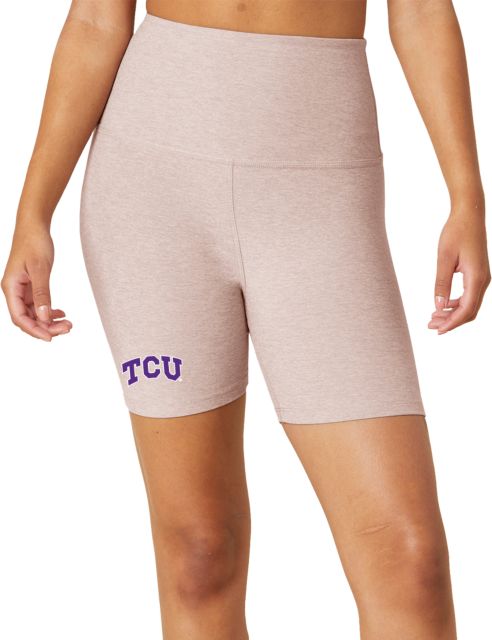 Texas Christian University Beyond Yoga Keep Pace Women's Biker Shorts