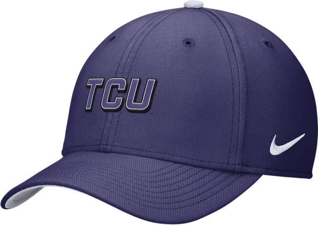 Texas Christian University Rise Structured Swooshflex Cap