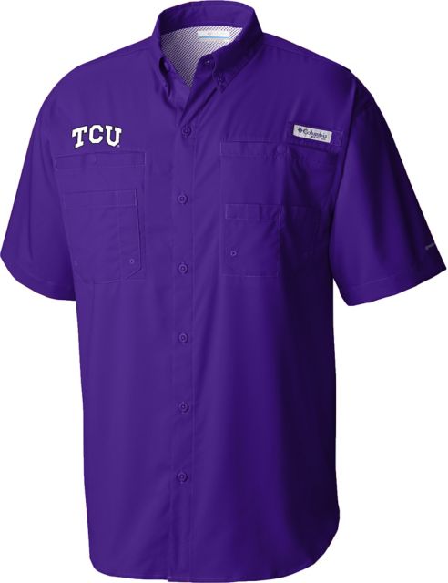 Texas Christian University Tamiami Short Sleeve Shirt