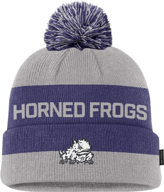 PEAK CUFFED BEANIE/PEWTR/1SIZE