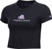 Texas Christian University Horned Frogs Baseball Women's Short Sleeve T-Shirt