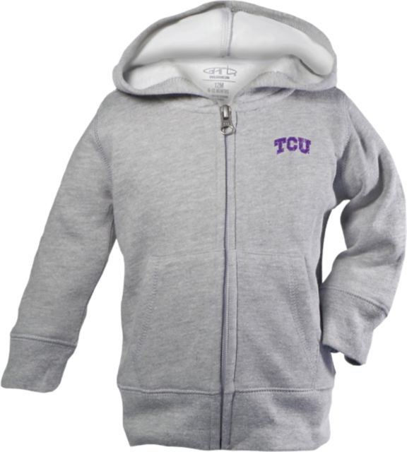 Texas Christian University Horned Frogs Infant Henry Unisex Full Zip Hood