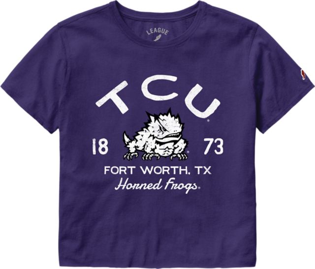 Texas Christian University Horned Frogs Women's Clothesline Short Sleeve T-Shirt
