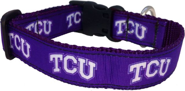 Texas Christian University  Dog Collar