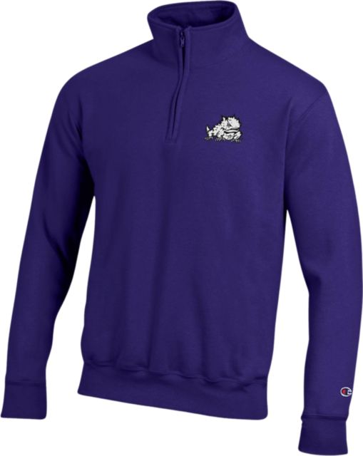 Texas Christian University Horned Frogs 1/4 Zip Powerblend Jacket
