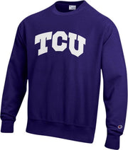 Texas Christian University Reverse Weave Crewneck Sweatshirt