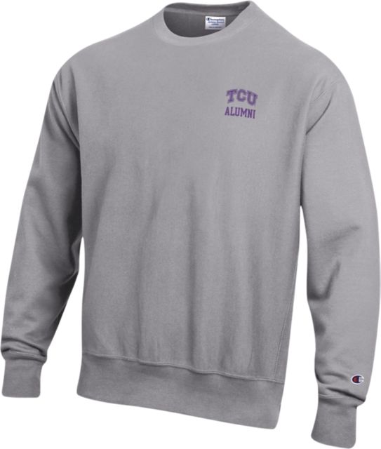 Texas Christian University Horned Frogs Alumni Reverse Weave Crew