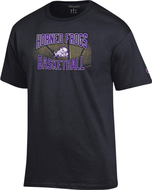 Texas Christian University Horned Frogs Basketball Short Sleeve T-Shirt