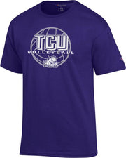 Texas Christian University Horned Frogs Volleyball Short Sleeve T-Shirt