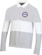 Texas Christian University Horned Frogs Collared Long Sleeve T-Shirt