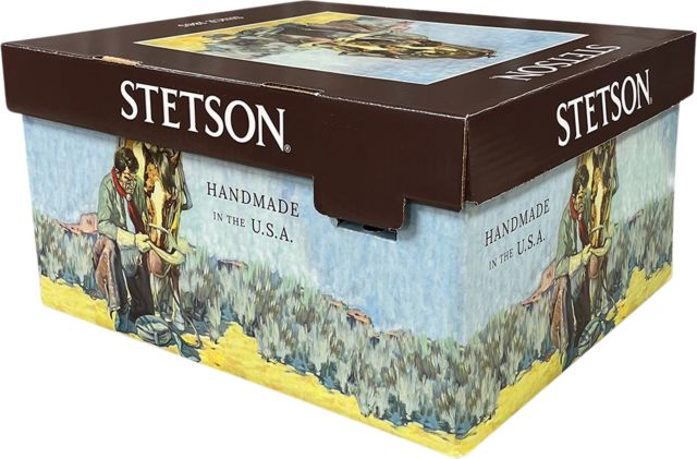 Texas Christian University Gameday Stetson Cowboy Hat Box