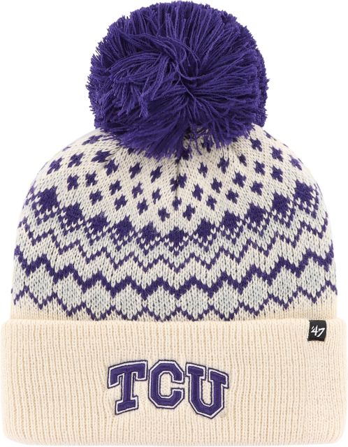 W BEANIE/CUFF KNIT/NATUR/1SIZE