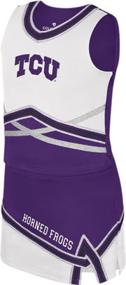 Texas Christian University Youth Girls Cheer Set