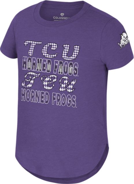 Texas Christian University Horned Frogs Youth Girls Short Sleeve T-Shirt